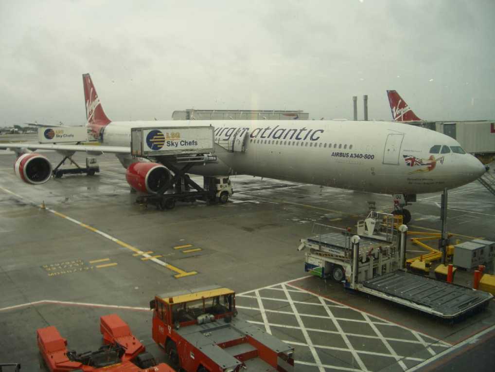 Unsere Fluggesellschaft Virgin Atlantic