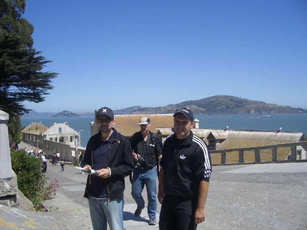 Ankunft auf Alcatraz