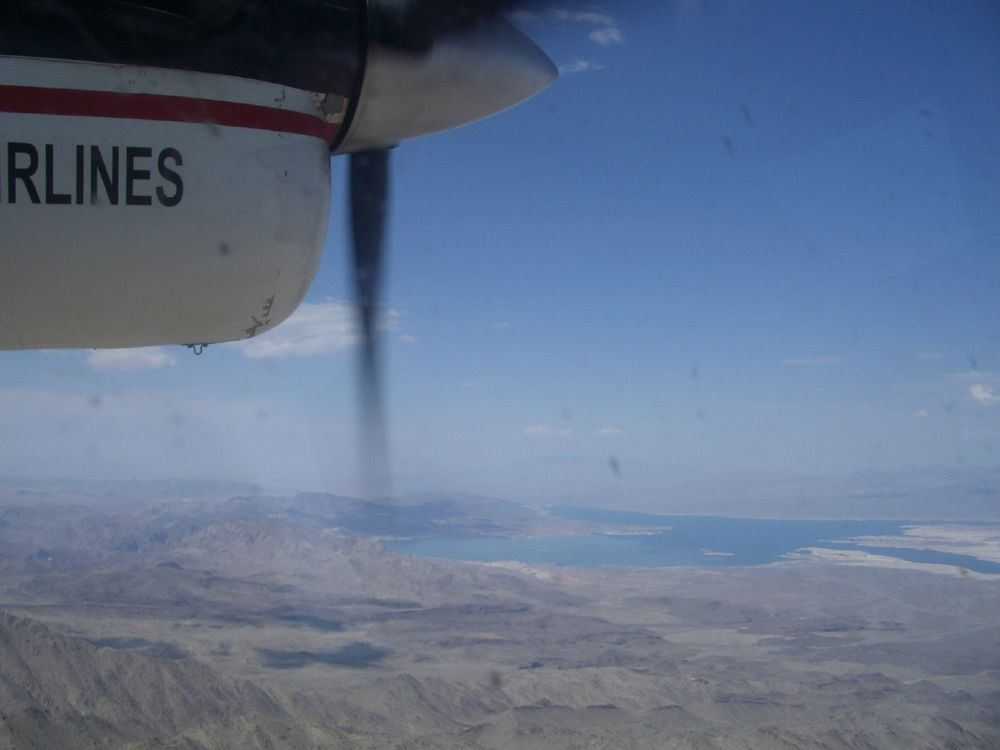 Flug zum Grand Canyon